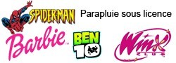 Parapluie sous licence