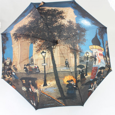 Parapluie canne arc de triomphe Paris 1900