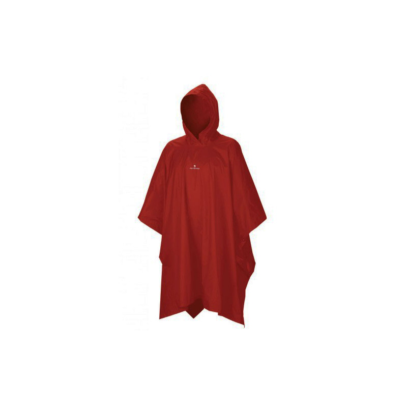 Pélerine de pluie couleur brique