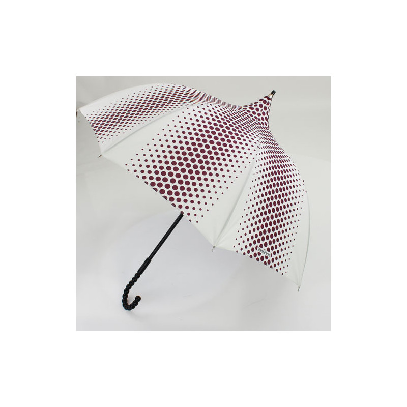 Parapluie pagode Chantal Thomass pointilleuse