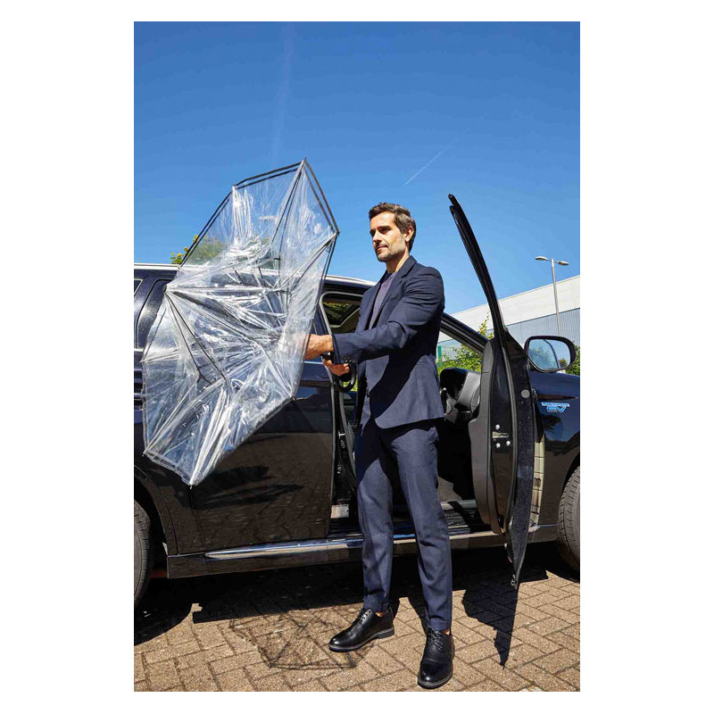 Parapluie inversé transparent double toile Fulton