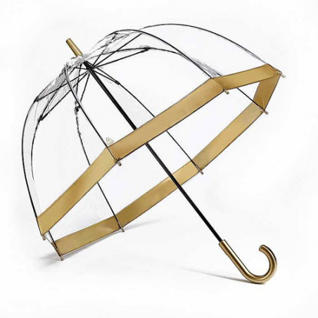 Parapluie transparent gold Fulton