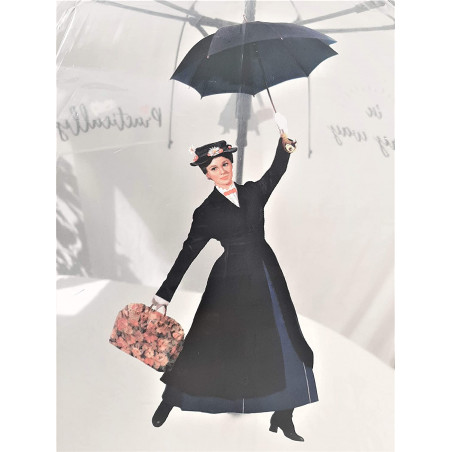 Parapluie transparent cloche anglais Mary poppins