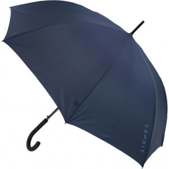 Parapluie long bleu marine Esprit