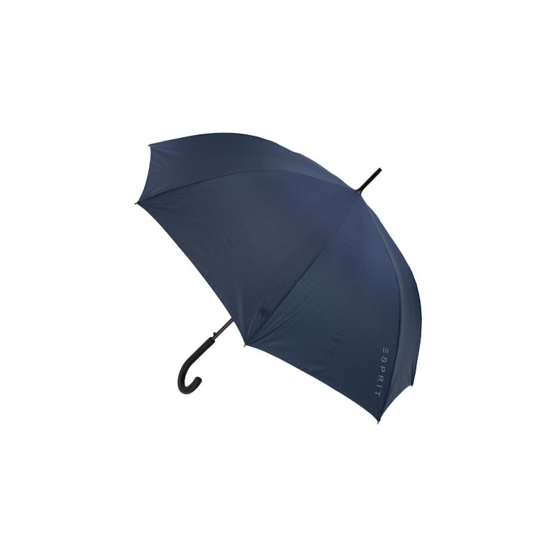 Parapluie long bleu marine Esprit
