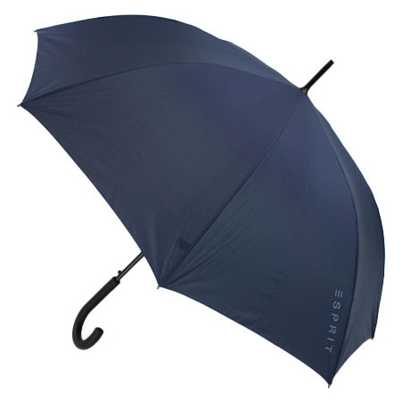 Parapluie long bleu marine Esprit