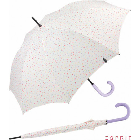 Parapluie droit Esprit pluie de pois multicolores
