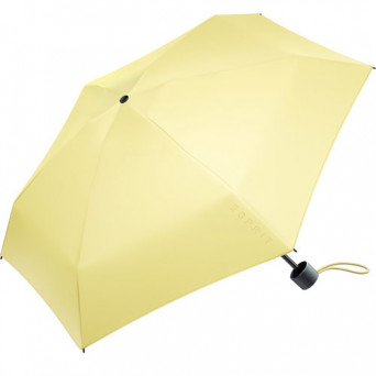 Mini parapluie pliant esprit jaune pale