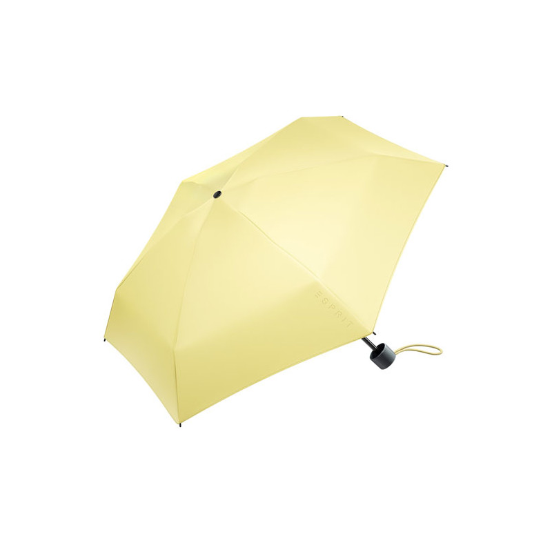 Mini parapluie pliant esprit jaune pale