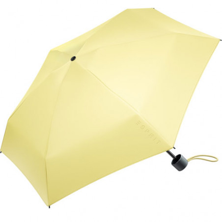 Mini parapluie pliant esprit jaune pale