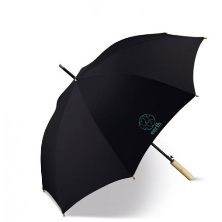 Parapluie golf écologique noir ouverture automatique