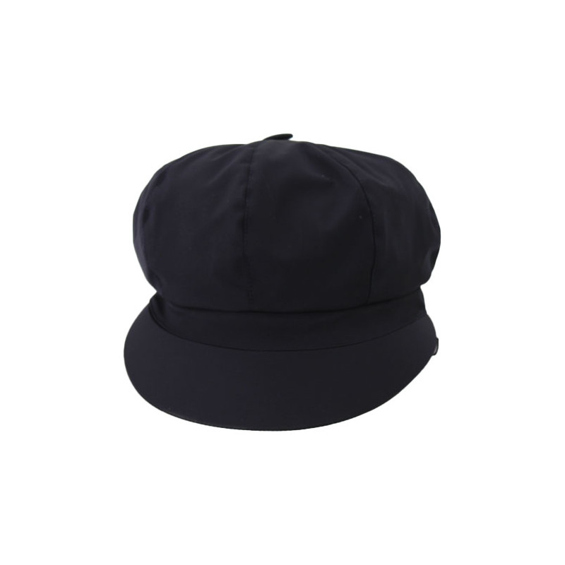 Casquette de pluie femme bleu marine aspect tissus Casquette de pluie femme bleu marine aspect tissus