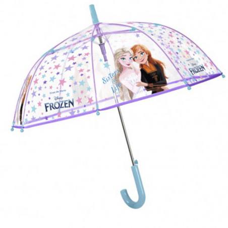 Parapluie transparent Reine des neiges 2 ouverture automatique