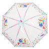 Parapluie transparent enfant "girl power"