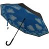Parapluie inversé ciel bleu
