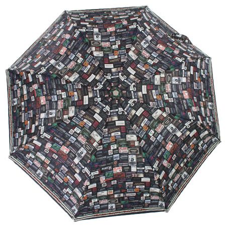 Parapluie pliant automatique étiquettes par Jean Paul Gaultier