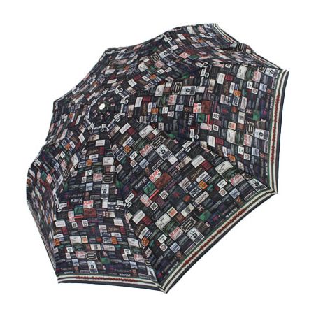 Parapluie pliant automatique étiquettes par Jean Paul Gaultier