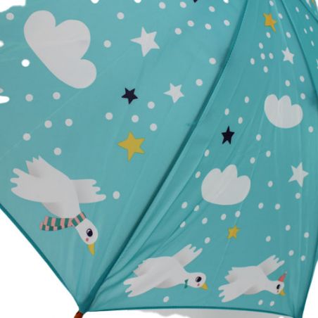 Parapluie enfant oiseau migrateur fabriqué en France