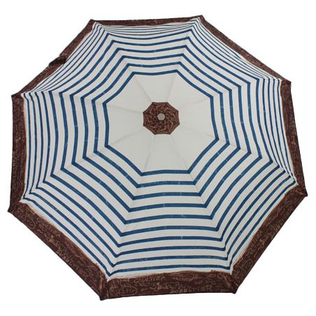 Parapluie pliant luxe marinière graffiti Jean Paul Gaultier