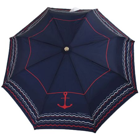 Parapluie pliant bleu marine Atlantique