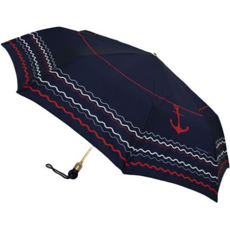 Parapluie pliant bleu marine Atlantique