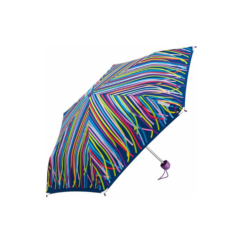 Parapluie pliant enfant rubans multicolores