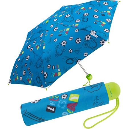 Parapluie pliant enfant fan de foot