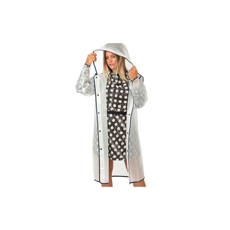 Imperméable semi transparent