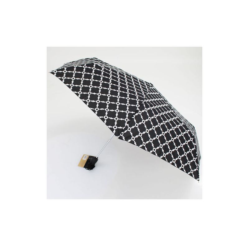 Parapluie pliant Pierre Cardin black and white