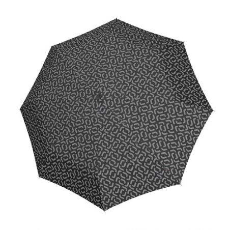 Parapluie pliant automatique noir signature