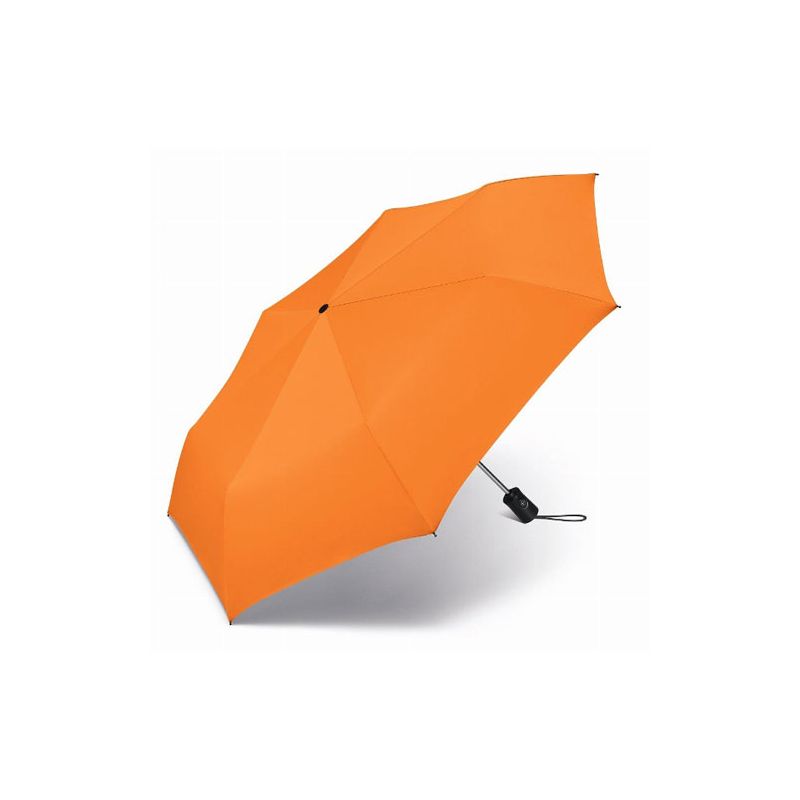 Parapluie pliant automatique 8 baleines orange