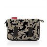 Sac a dos pliable taupe motif baroque