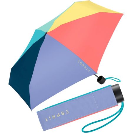 Mini parapluie pliant Esprit multicolore 