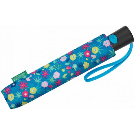 Parapluie pliant Benetton fleurs printanières