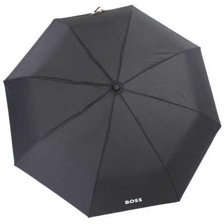 Parapluie noir pliant homme trousse Hugo BOSS