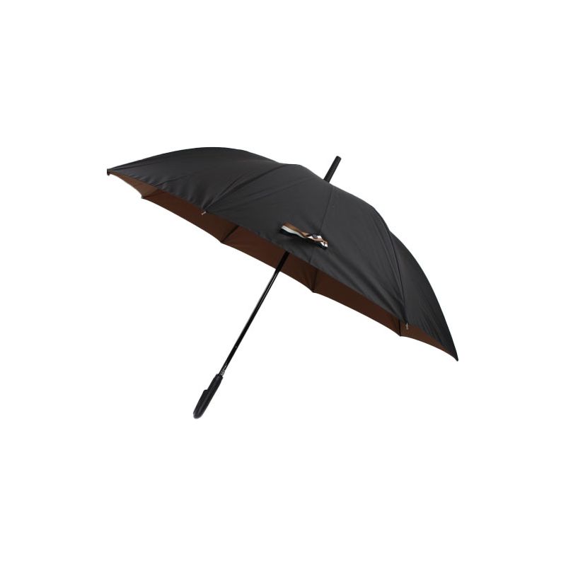 Parapluie noir canne double couche HUGO BOSS