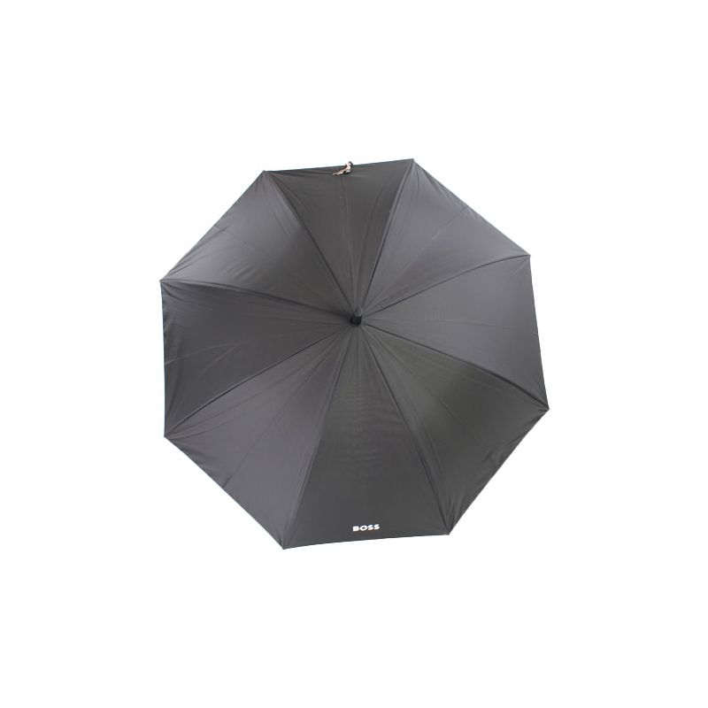 Parapluie noir canne double couche HUGO BOSS