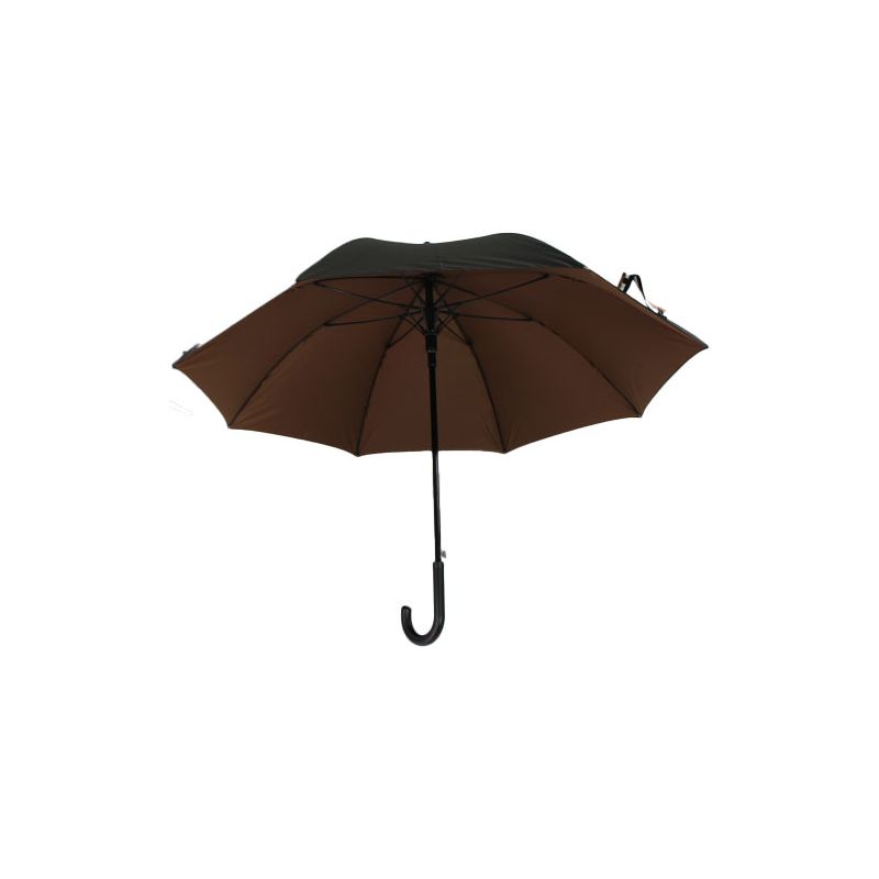 Parapluie noir canne double couche HUGO BOSS