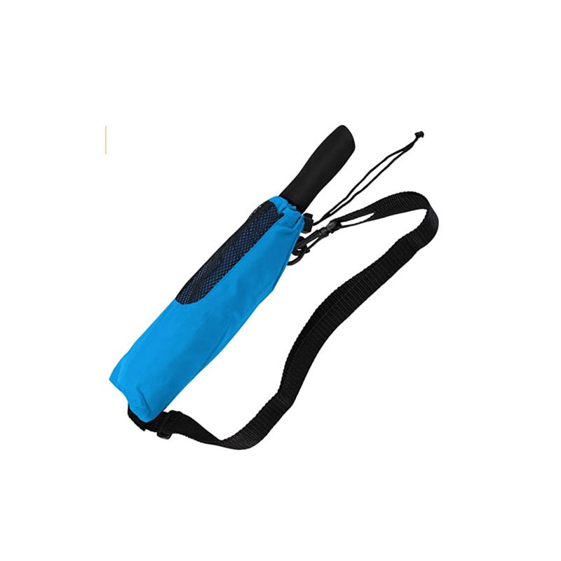 Parapluie de randonnée bleu