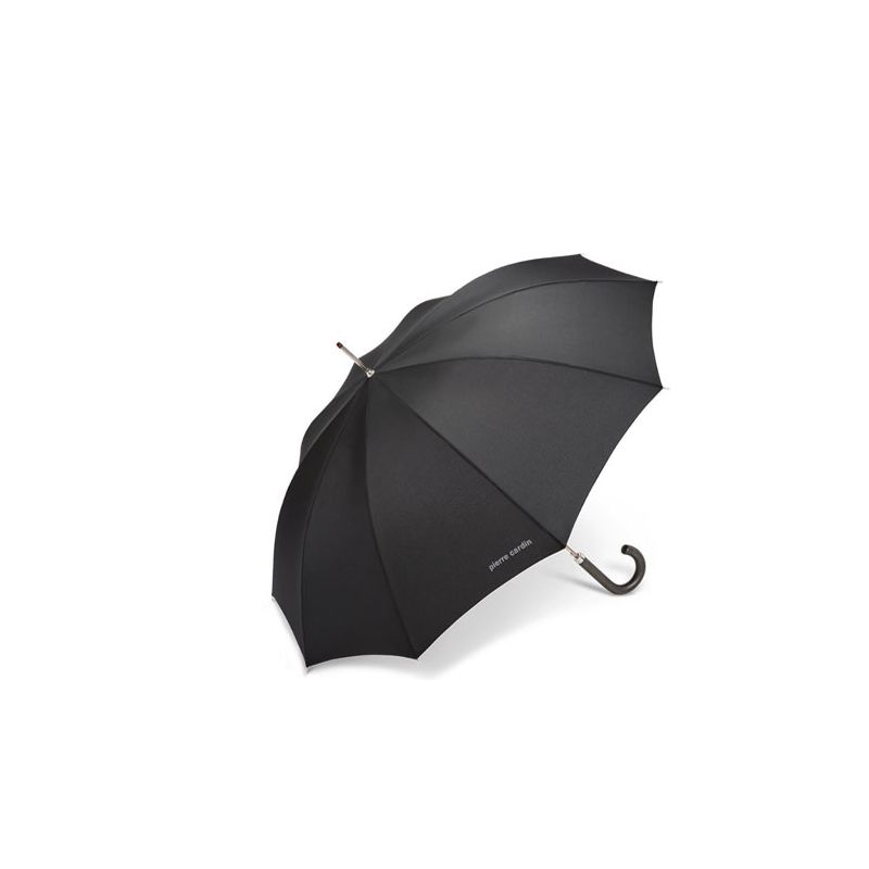 Grand parapluie noir 10 baleines Pierre Cardin