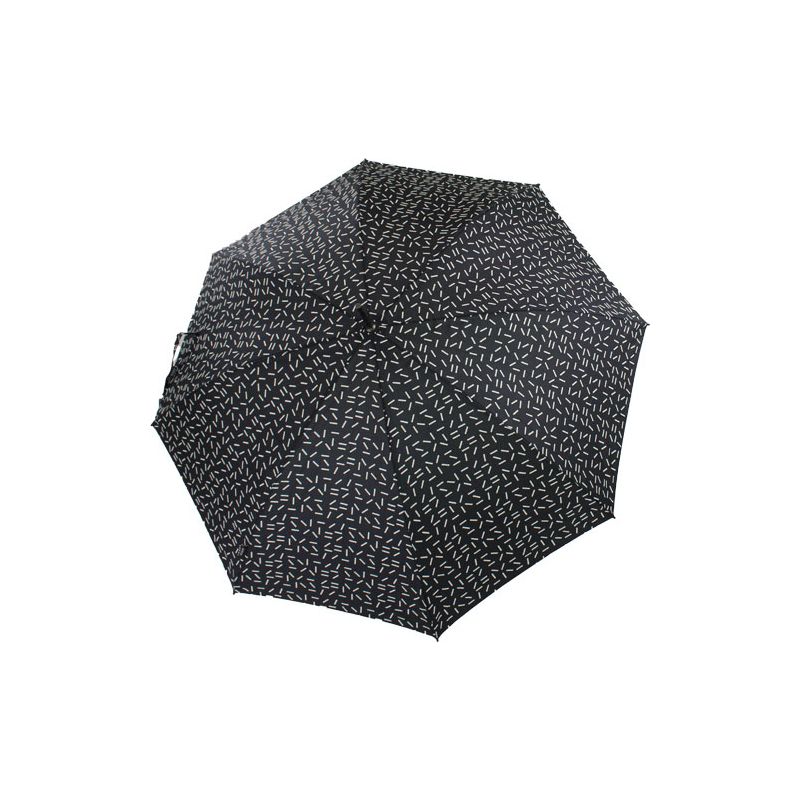 Parapluie femme résistant en noir