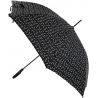 Parapluie femme résistant en noir