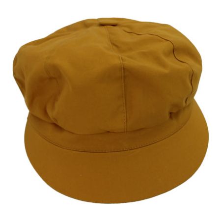 Casquette de pluie jaune d'ocre pour femme