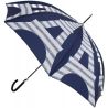 Parapluie canne Tour Eiffel bleue et blanche