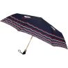 Parapluie pliant bleu marine le pompon français