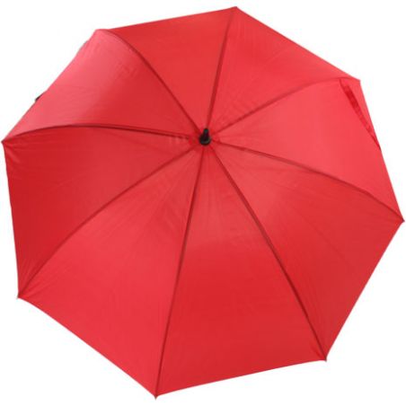 Grand parapluie golf rouge