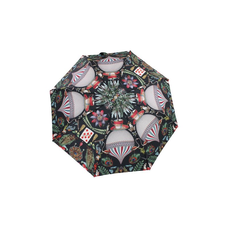 Parapluie pliant de luxe fond noir