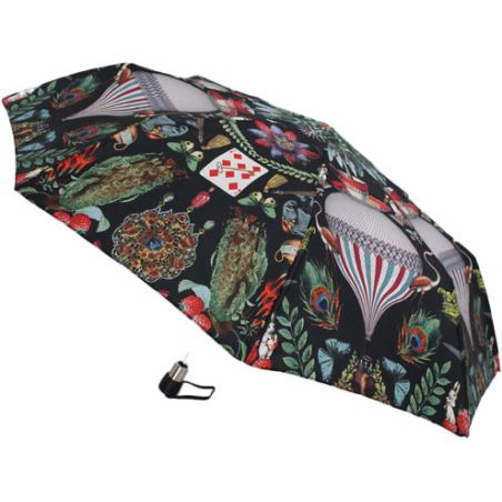 Parapluie pliant de luxe fond noir
