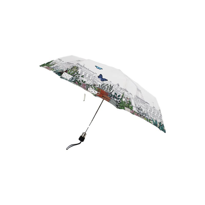 Parapluie pliant les toits de Paris