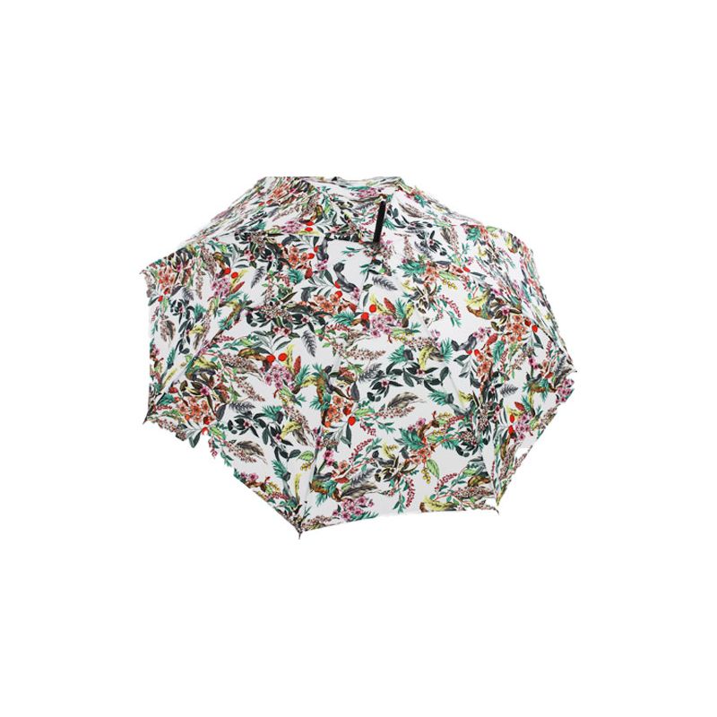 Grand parapluie de luxe motif tropicale